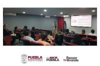 Capacitan a Servidores Públicos de San Pedro Cholula en Simplificación y Digitalización de Trámites.